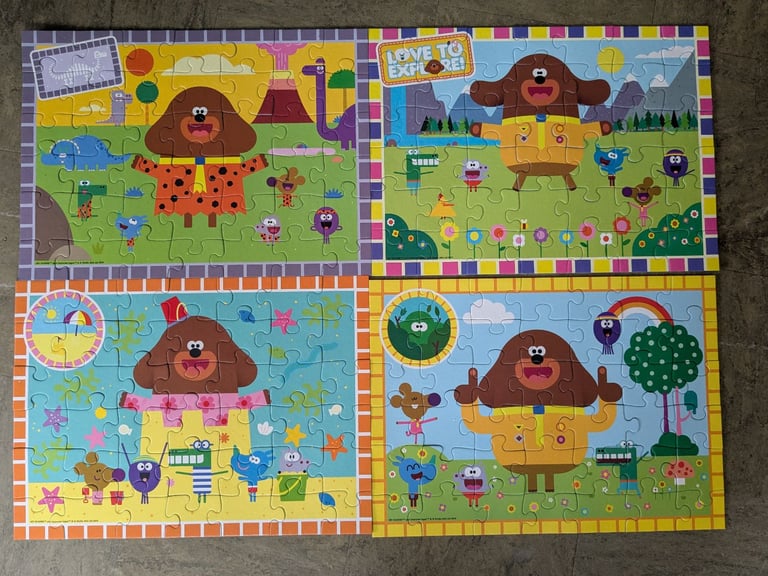 Hey Duggee jigsaw puzzles 