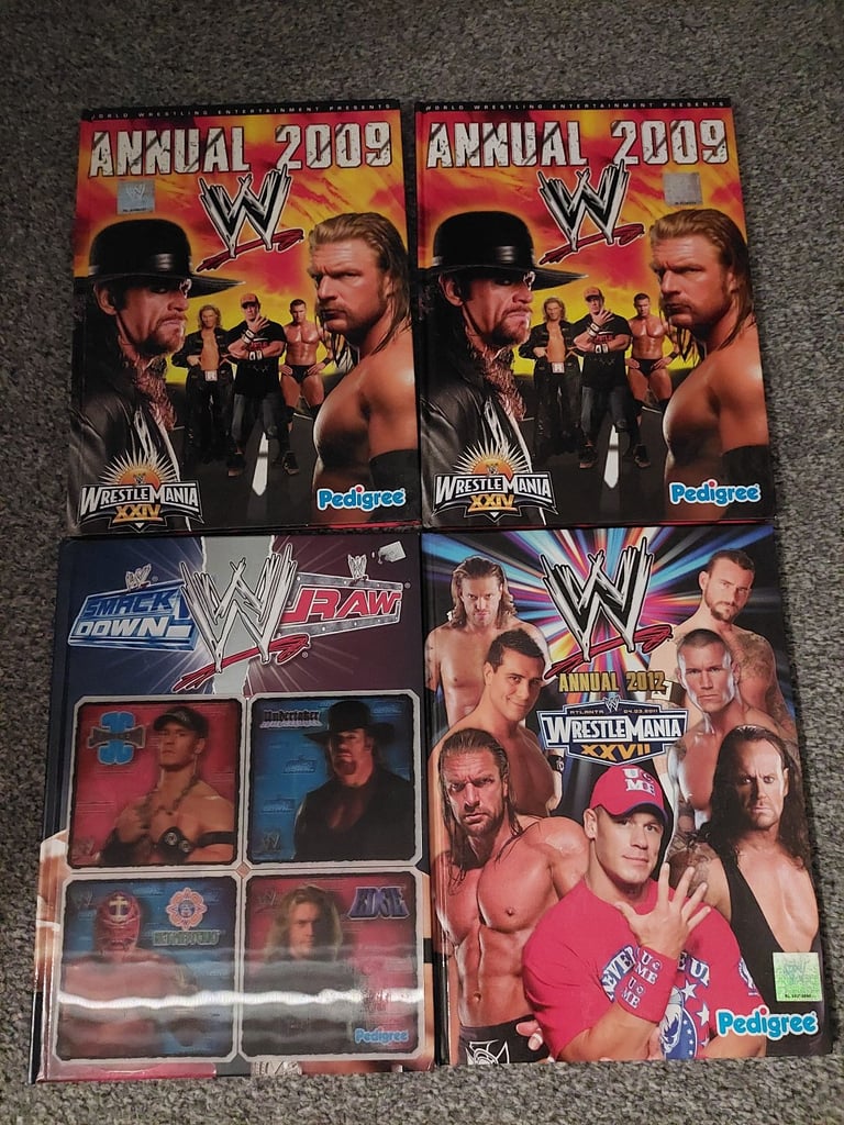 WWE Wrestling books