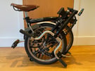 Brompton Folding Bike + Brooks saddle + Bag + Pump