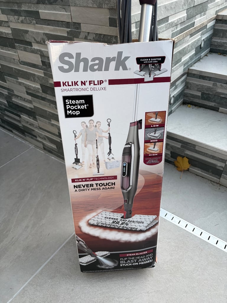 Shark steam mop used twice