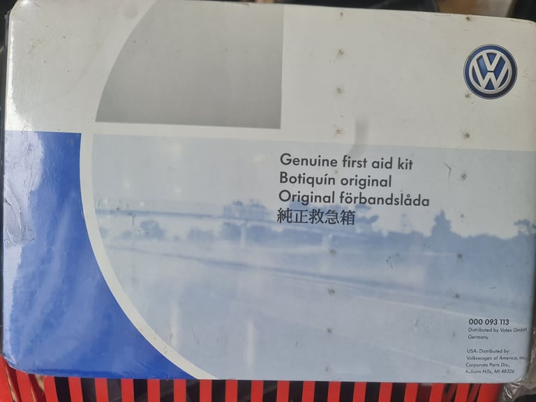 image for Genuine VW first aid kit boxed