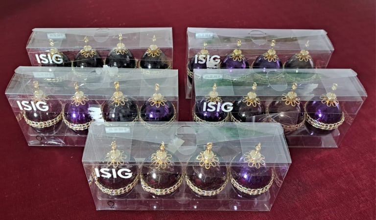 Set of Christmas decorations 