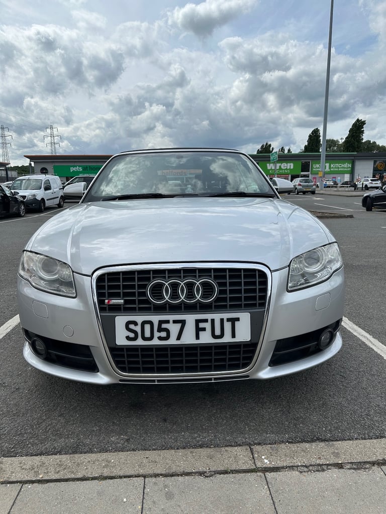 Audi, A4, Convertible, 2008, Manual, 1984 (cc), 2 doors