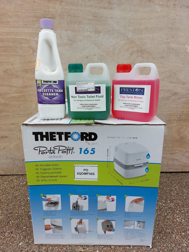 Thetford Porta Potti 165 with chemicals 