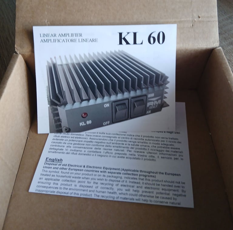 C.B. 35Watt Linear Amplifier