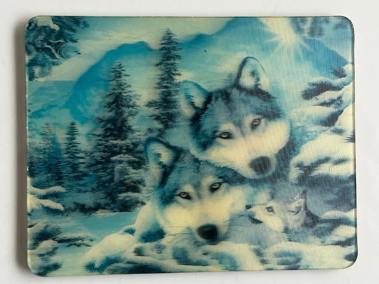 image for 3D FRIDGE MAGNET - WOLVES