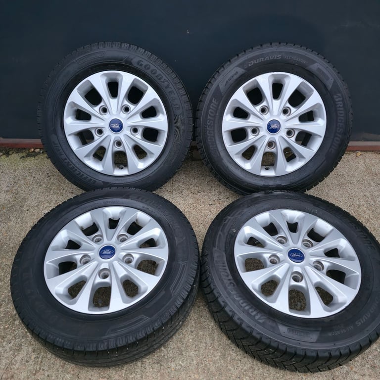 Genuine Ford Transit Custom 16" Alloy Wheels JK21-GA