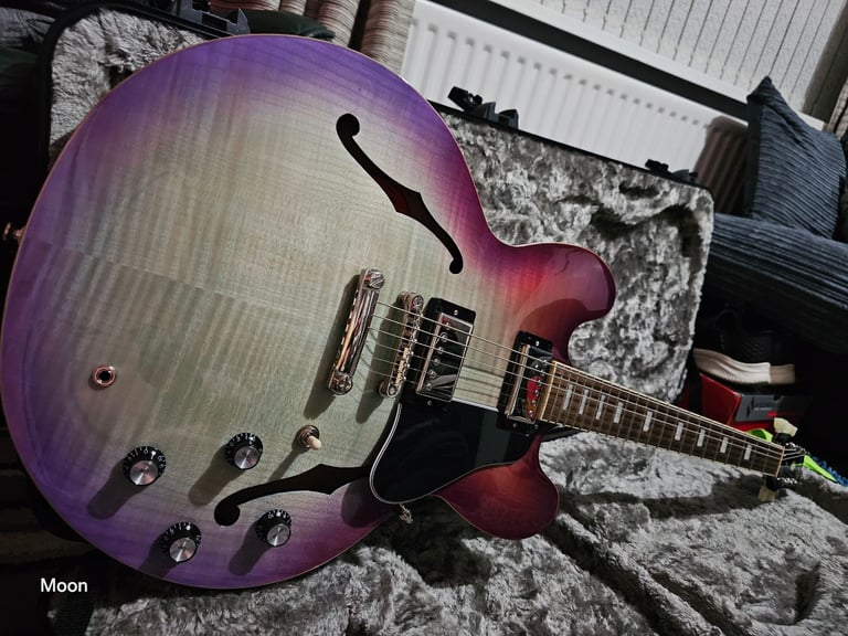 image for Epiphone ES-335 Semi-Hollow in Blueberry burst