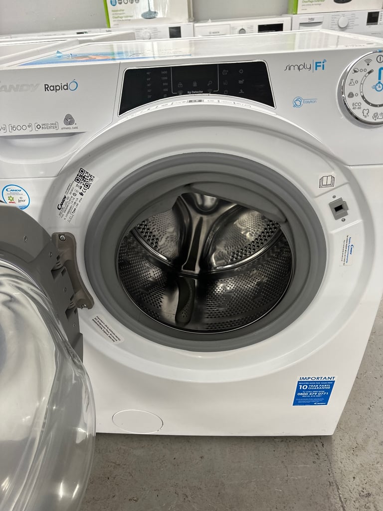 ☎️SALE NOW ON☎️CANDY 10/6kg WASHER DRYER WITH WARRANTY 