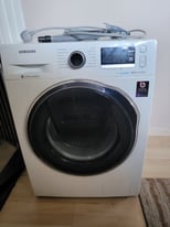 SAMSUNG Series 5 ecobubble WW90TA046AE/EU 9 kg 1400 Spin Washing Machine - White