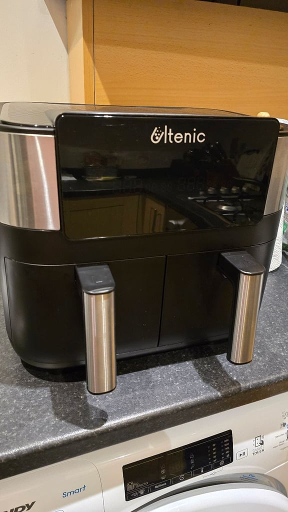 image for Ultenic K20 Dual Air Fryer, 6-in-1 Health Air Fryers  XL 7.6L