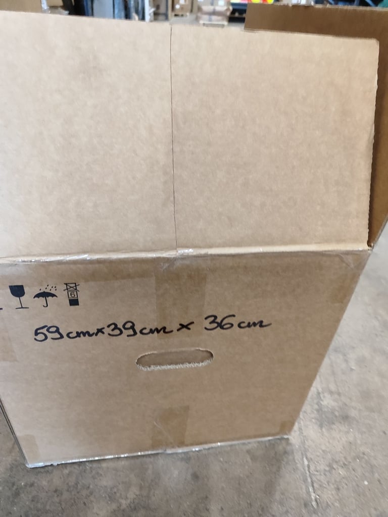 image for moving boxes - mix sizes but all large ,thick wall
