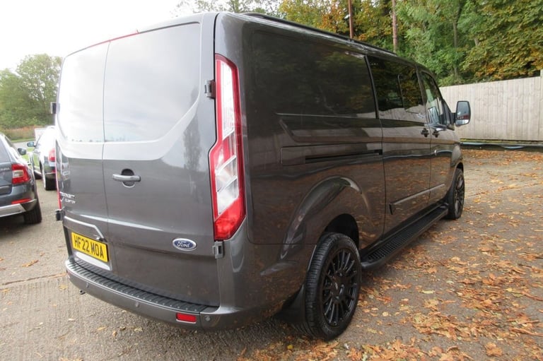 2022 22 FORD TRANSIT CUSTOM 2.0 320 ECOBLUE LIMITED CREW VAN DOUBLE CAB 5DR DIES