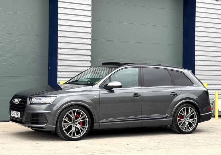 AUDI SQ7 4.0 TDI V8 DIESEL QUATTRO [7 SEAT] AUTO 4X4 2016 [66] DAYTONA GREY