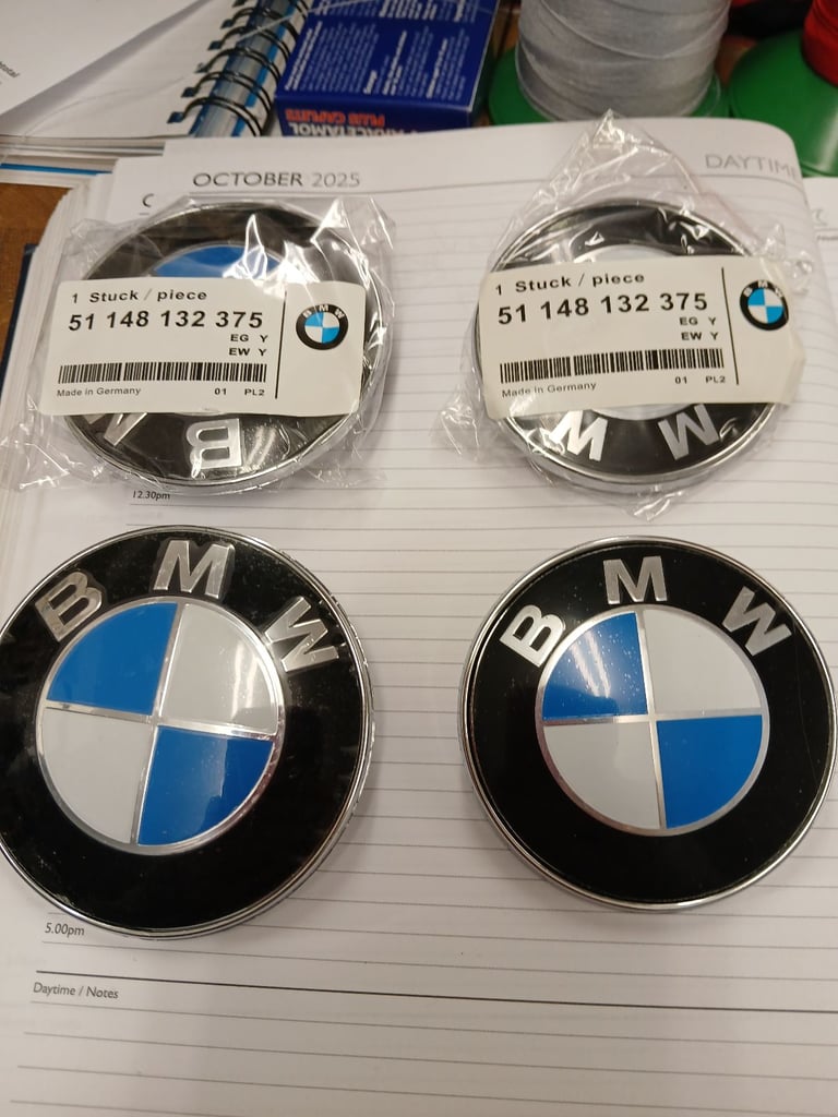 image for BMW bonnet/boot badges