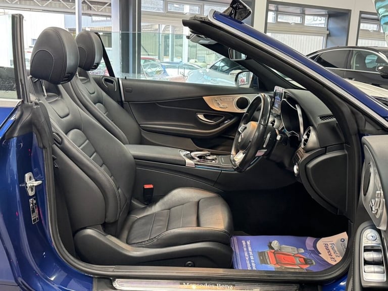 2017 G MERCEDES-BENZ C-CLASS 2.1 C220D AMG LINE CABRIOLET 2DR DIESEL G-TRONIC+ E