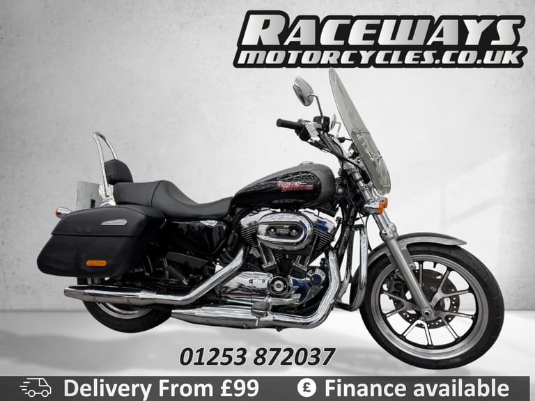 image for HARLEY-DAVIDSON XL1200T SUPERLOW 2016 16 REG 7,817 MILES GREY USED MOTORCYCLE