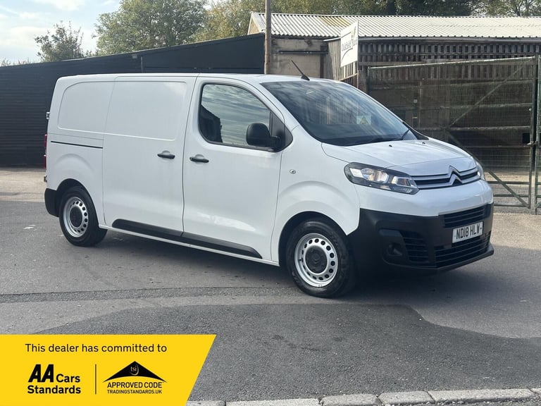2018 Citroen Dispatch 1.6 BlueHDi 1000 Enterprise M FWD 2 Euro 6 6dr PANEL VAN Diesel Manual