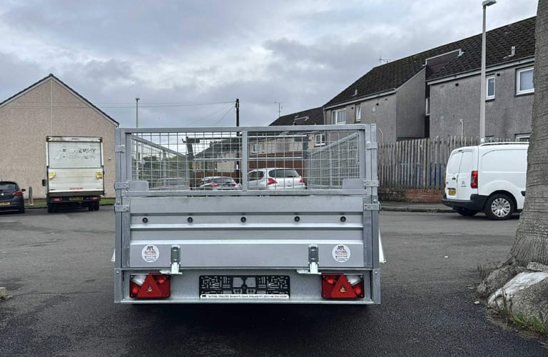 BRAND NEW 10FT x 5FT TWIN AXLE NIEWIADOW TRAILER WITH 40CM MESH 750KG