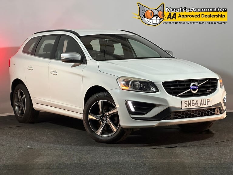 image for WHITE 2014 64 VOLVO XC60 R-DESIGN D4 2.0 DIESEL SUV £35 TAX SERVICE HISTORY