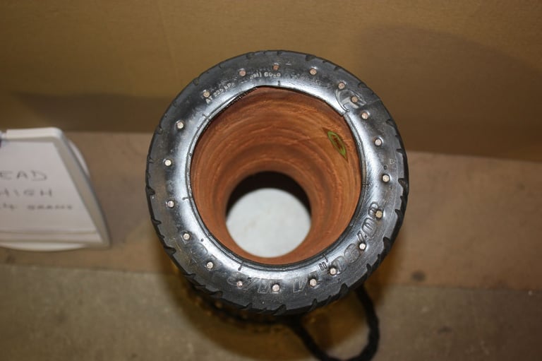 African Wooden Djembe Drum 10in Head x 24in High ~ Weight 4324 Grams ~ £75 ono