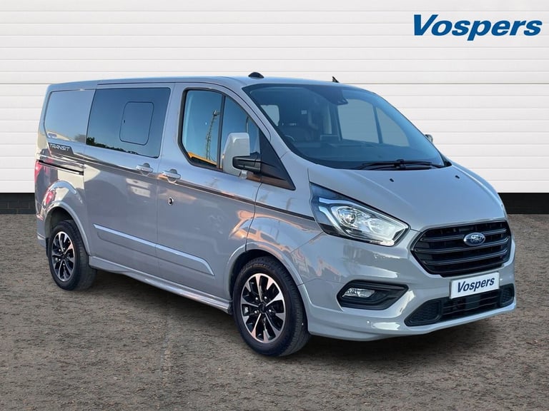 2023 Ford Transit Custom 2.0 EcoBlue 170ps Low Roof D/Cab Sport Van Auto Crew Bus Diesel Automatic