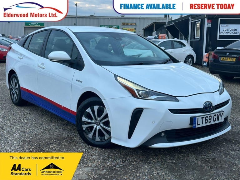 2019 Toyota Prius 1.8 VVT-h Business Edition Plus Hatchback 5dr Petrol Hybrid CVT Euro 6 (s/s HAT...