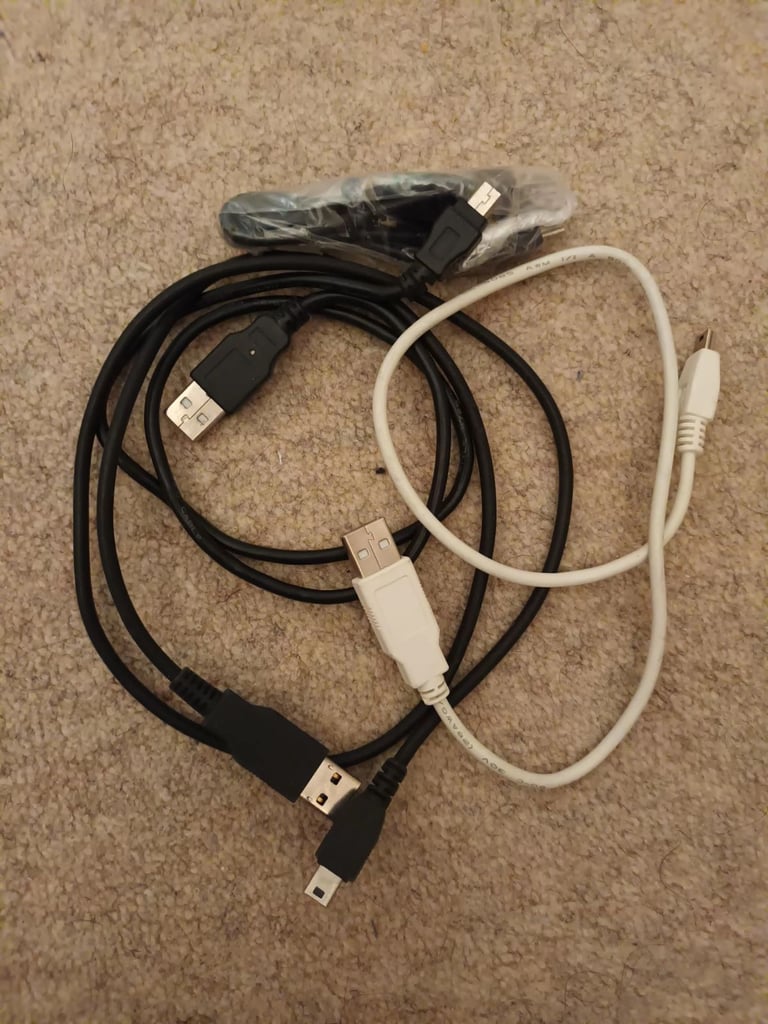  USB 2.0 A To MICRO USB Data and Charging 24AWG Cable