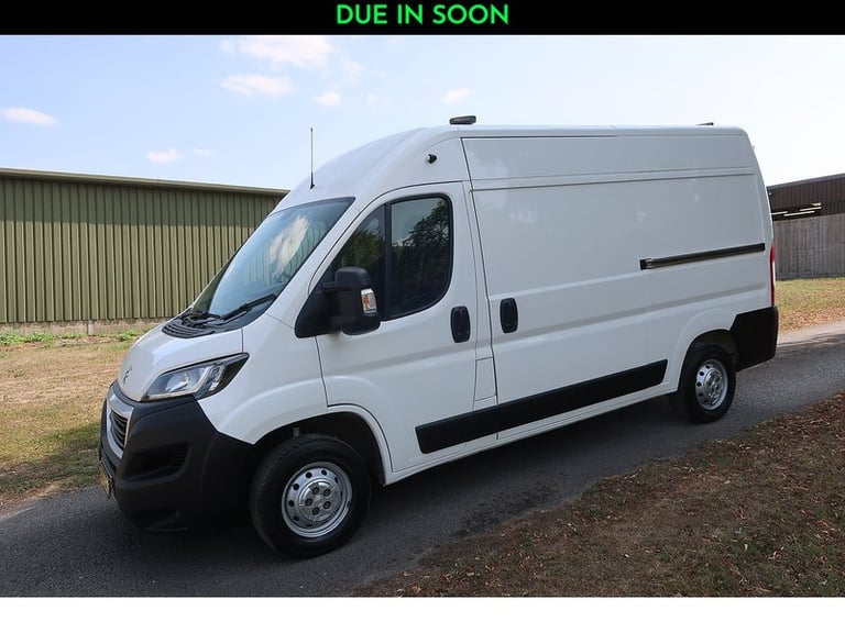 2020 Peugeot Boxer 2.2 BlueHDi H2 S Van 140ps PANEL VAN DIESEL Manual