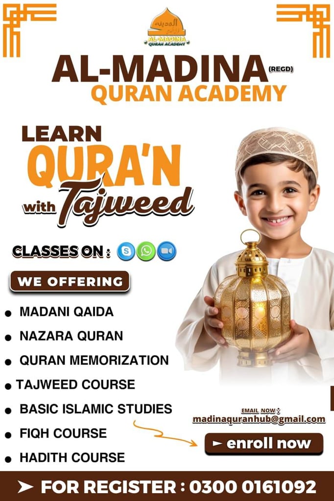 Online Quran Classes – Kids & Adults (Free Trial Available)