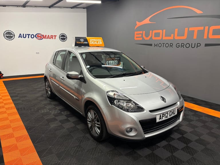 2012 Renault Clio 1.2 16V Dynamique TomTom 5dr HATCHBACK Petrol Manual