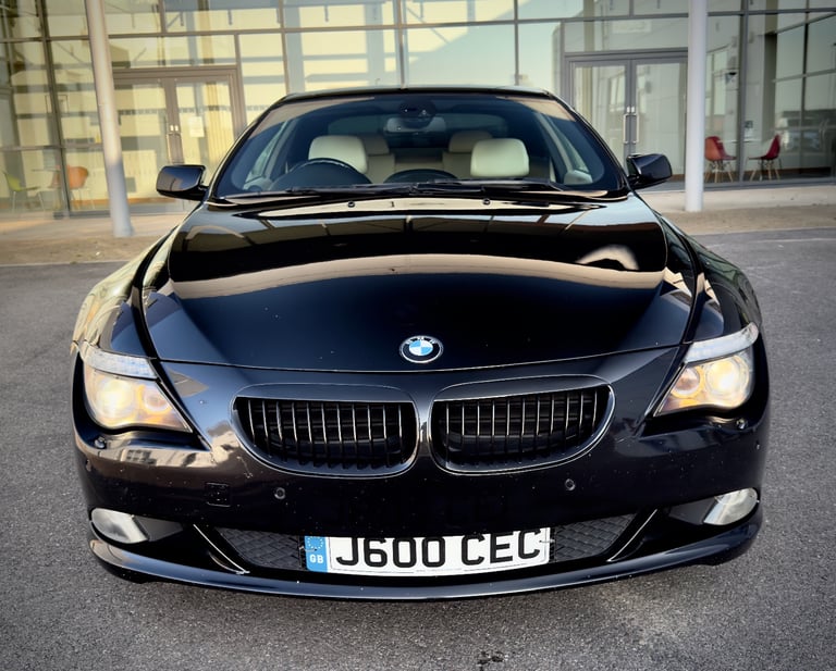 2008 BMW 6 SERIES COUPE 635 DIESEL TWIN-TURBO NEW MOT FULL SERVICE HISTORY SAPHIRE BLACK