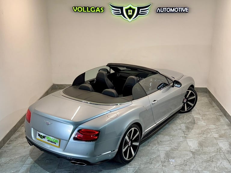 2015 Bentley Continental 4.0 V8 GTC S Auto 4WD Euro 5 2dr CONVERTIBLE Petrol Automatic