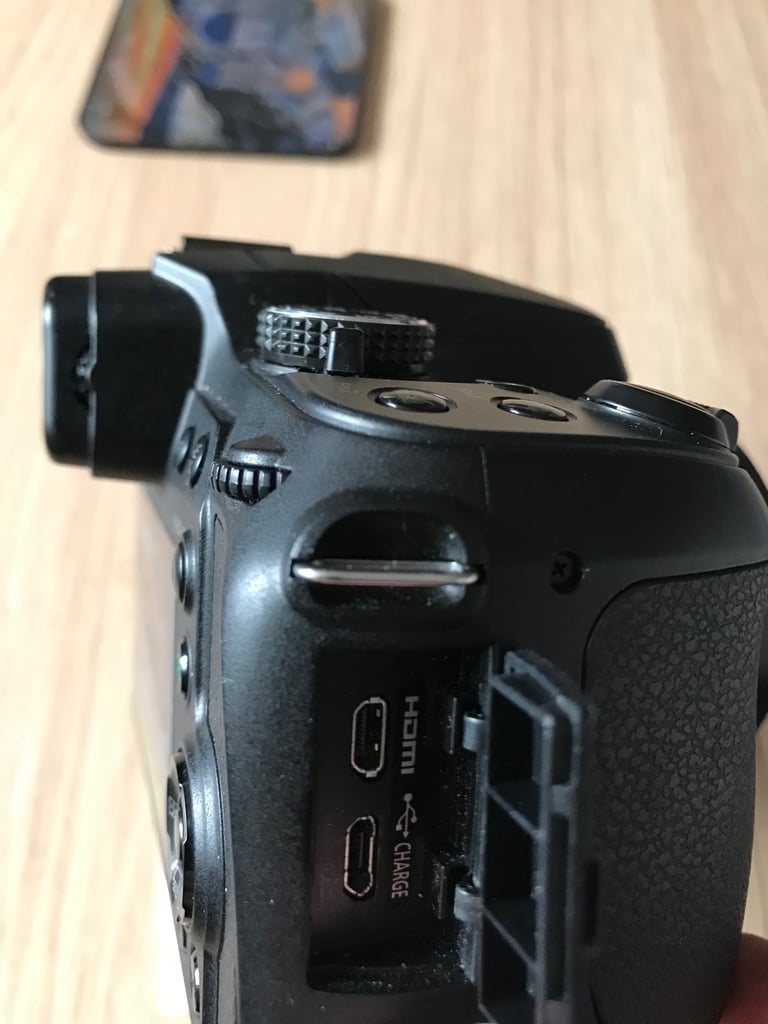 Panasonic Lumix Camera, 4K UHD,18.1MP, 60x Optical Zoom, OLED Live Viewfinder, 3” LCD Touch screen