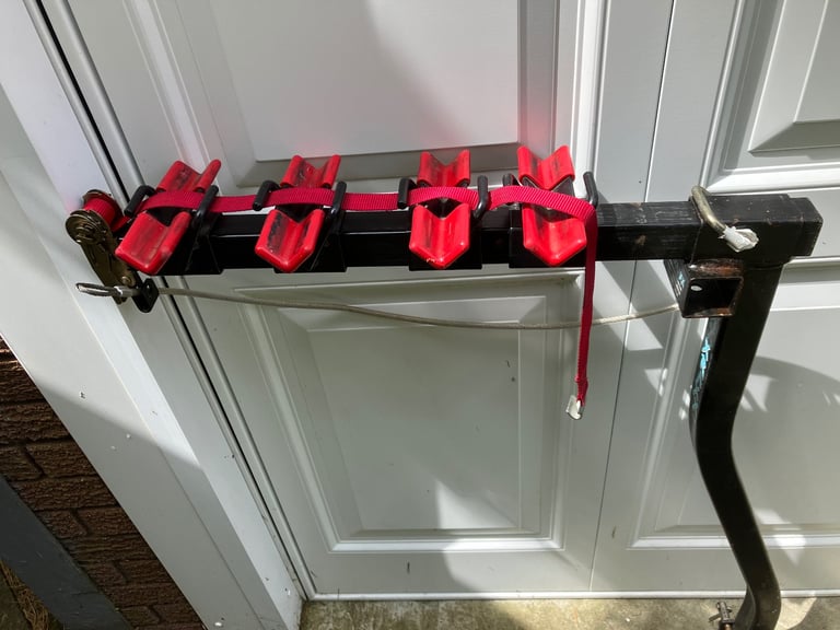 image for Bike carrier tow bar mount.