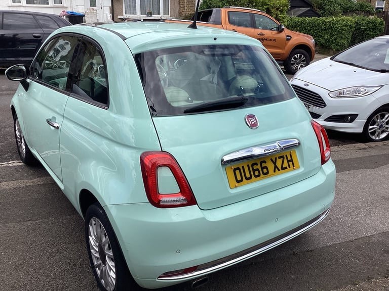 2016 Fiat 500 1.2 Lounge 3dr HATCHBACK Petrol Manual