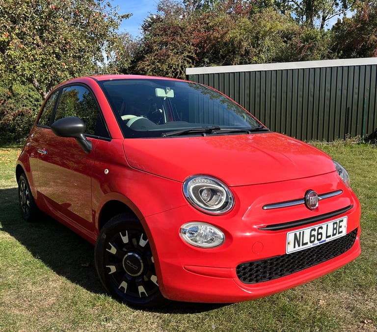2016 Fiat 500 1.2 Pop Euro 6 (s/s) 3dr HATCHBACK Petrol Manual