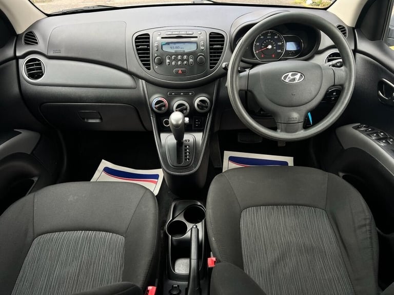 2013 Hyundai i10 1.2 ACTIVE 5d 85 BHP Hatchback Petrol Automatic