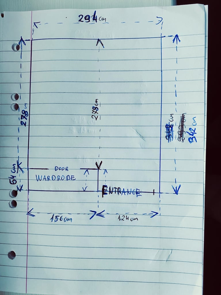 Bedroom carpet great condition - 10 square meter - bargain