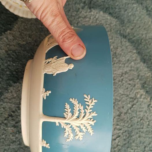 Vintage Dialene 1960s Better Maid Wedgewood Style Planters - Cash On Collection Only - Chatham