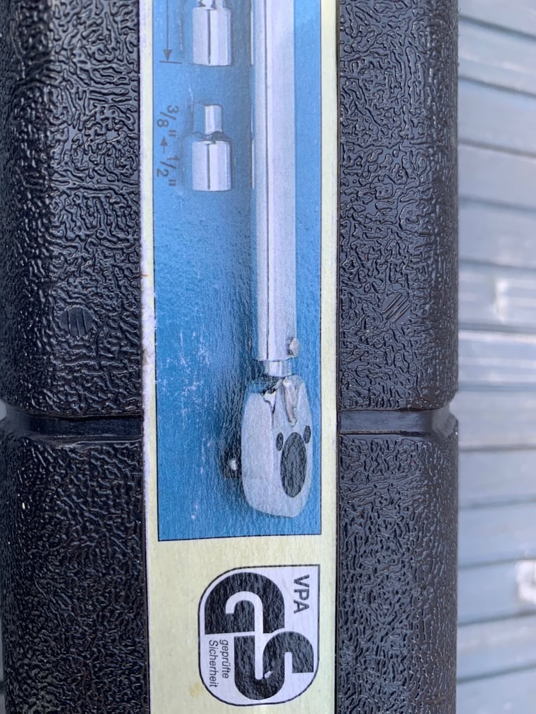 image for Torque Wrench. Powerfix make. 1/2” Drive. Automatic 28-210nm. 