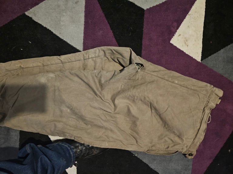 Camping clothing and scope 