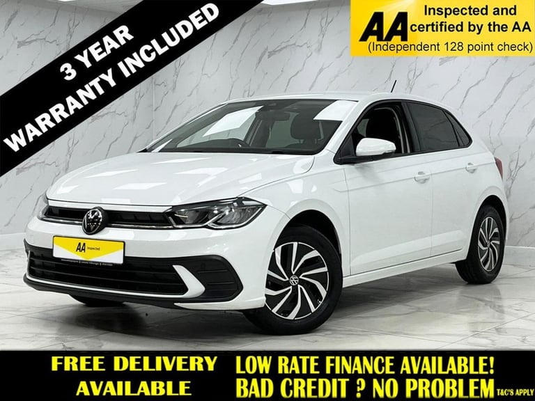 2022 Volkswagen Polo 1.0 EVO Life Hatchback 5dr Petrol Manual Euro 6 (s/s) (80 ps) Hatchback Petr...