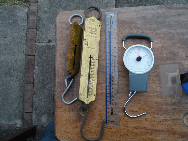 image for Vintage  Salter  No 3 scales and two  other,s