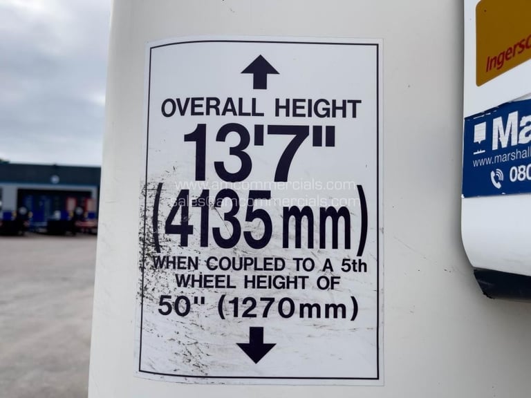 CHEREAU TWIN EVAP TRI AXLE FRIDGE TRAILER 