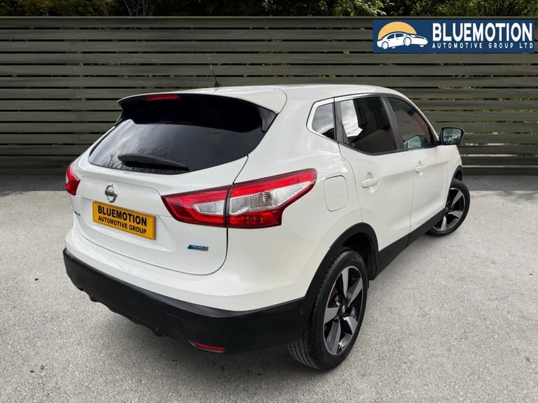 ✿2014/64 Nissan Qashqai 1.5 DCI 110 N-TEC, White, Diesel ✿FSH ✿SAT NAV✿