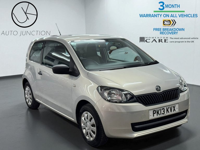 2013 Skoda Citigo 1.0 MPI S 3dr ASG HATCHBACK Petrol Automatic