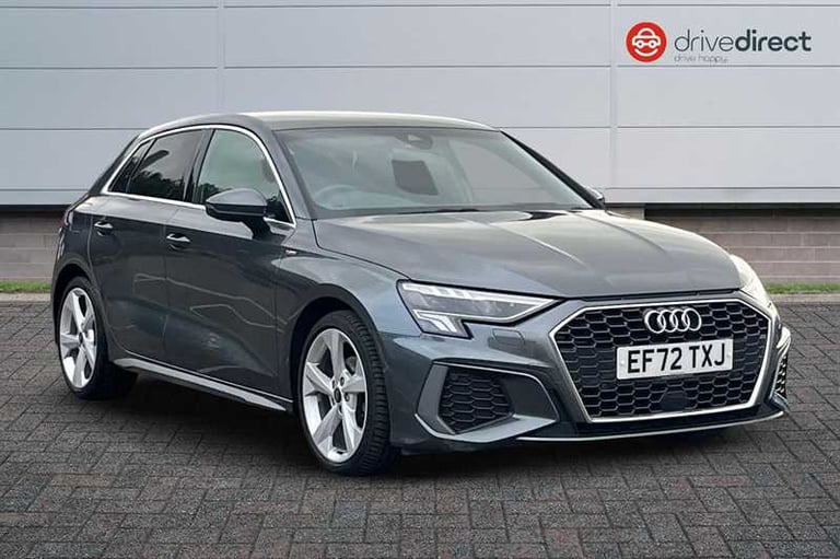 image for 2022 Audi A3 1.5 TFSI 35 S line Sportback 5dr Petrol S Tronic Euro 6 (s/s) (150 ps) Hatchback Pet...