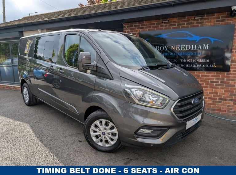 image for 2018 68 FORD TRANSIT CUSTOM 2.0 320 ECOBLUE LIMITED CREW VAN DOUBLE CAB 5DR DIES
