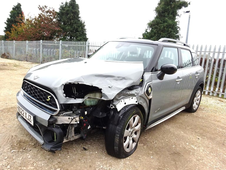 2022 22 REG MINI COUNTRYMAN COOPER S E ALL4 CLASSIC HYBRID AUTO DAMAGED SALVAGE